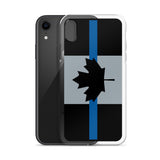 Thin Blue Line Canada - iPhone Case - 7/8 & X, XR, XS, XS Max,